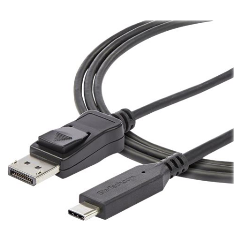 A large main feature product image of StarTech 8K USB Type-C to DisplayPort 1.4 Adapter Cable - 1.8m