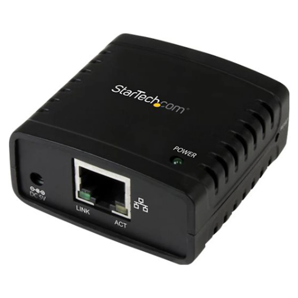 Startech USB LPR Print Server with 10Base-T/100Base-TX Auto-sensing