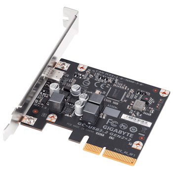 Product image of Gigabyte USB3.2 Type C Gen2x2 PCIe Expansion Card - Click for product page of Gigabyte USB3.2 Type C Gen2x2 PCIe Expansion Card