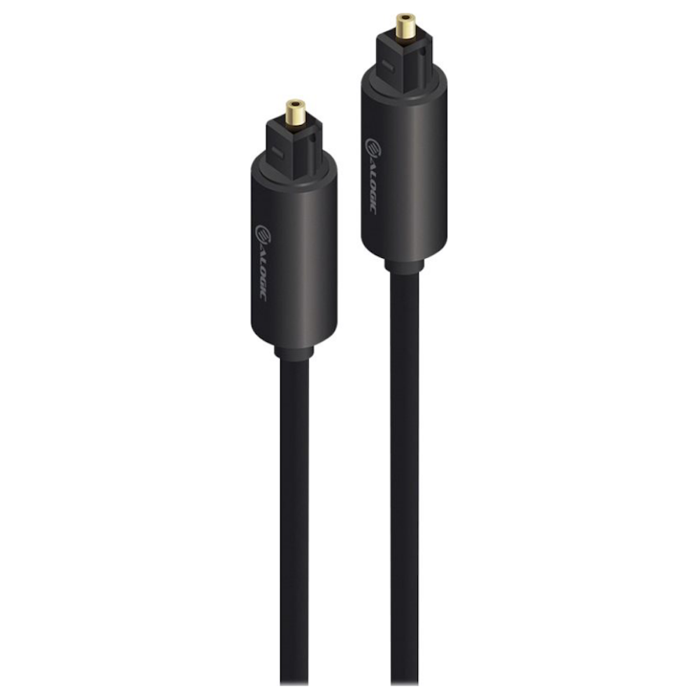 A large main feature product image of ALOGIC Premium 5m Optical Fibre Toslink Digital Audio Cable Male to Male