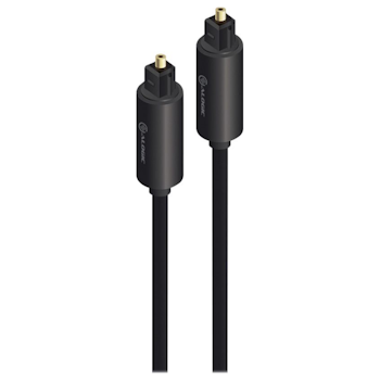 Product image of ALOGIC Premium 5m Optical Fibre Toslink Digital Audio Cable Male to Male - Click for product page of ALOGIC Premium 5m Optical Fibre Toslink Digital Audio Cable Male to Male