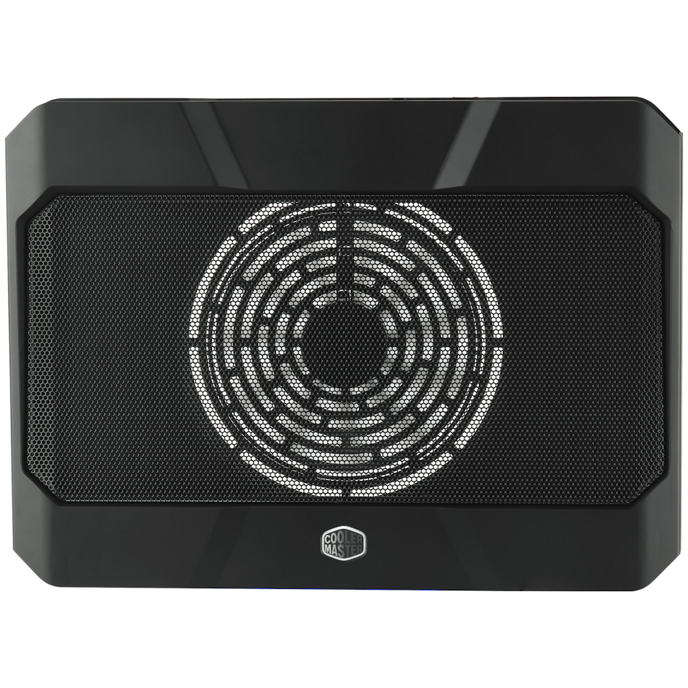 A large main feature product image of Cooler Master Notepal X150R Performance Cooling Pad