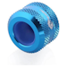 A product image of Bykski G1/4 12mm Hard Tube Compression Fitting - Blue