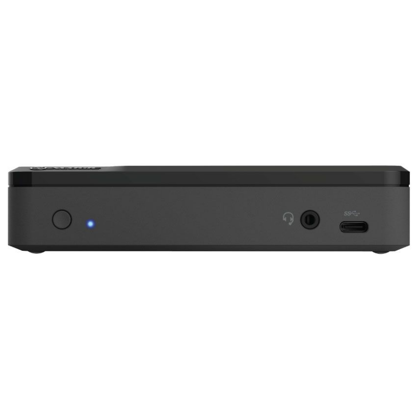 A large main feature product image of ALOGIC Universal USB Type-C TWIN HD Docking Station