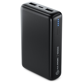 Product image of ALOGIC Rapid 10,000mAh Power Bank - Black - Click for product page of ALOGIC Rapid 10,000mAh Power Bank - Black