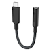 A product image of ALOGIC Elements PRO USB Type-C to 3.5mm Audio Adapter - Black