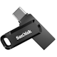 A small tile product image of SanDisk Ultra Dual Drive Go 128GB Flash Drive - Black