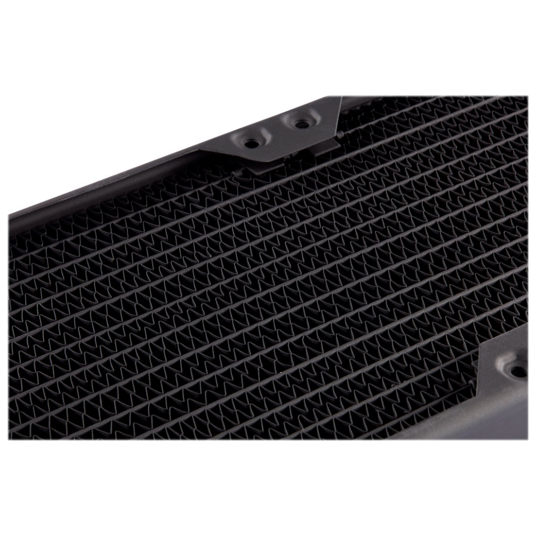 A large main feature product image of Corsair Hydro X Series XR5 240 x 30mm Water Cooling Radiator