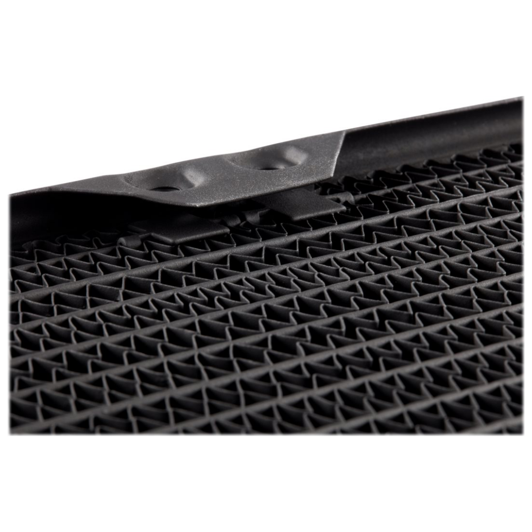 A large main feature product image of Corsair Hydro X Series XR5 280 x 30mm Water Cooling Radiator