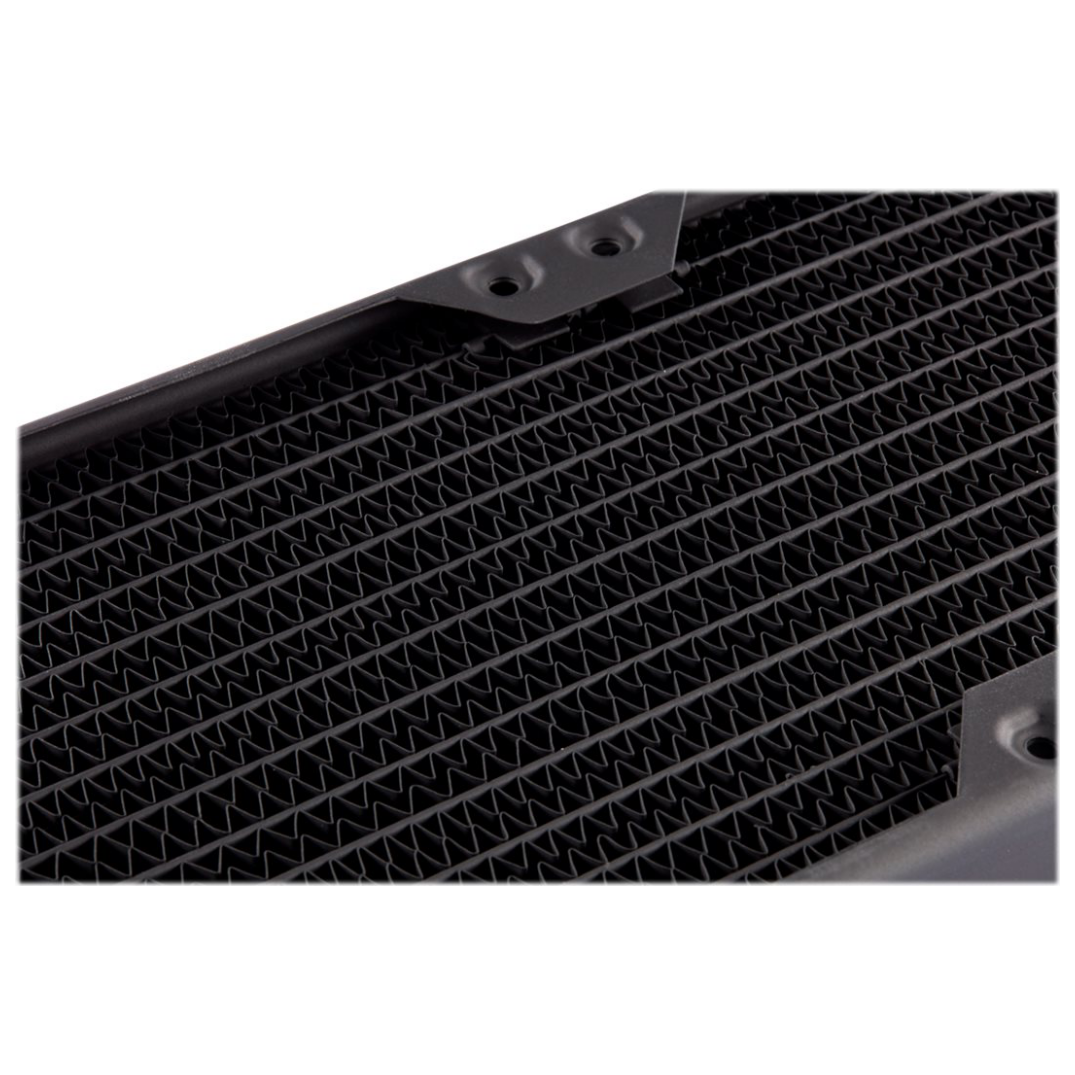 A large main feature product image of Corsair Hydro X Series XR5 280 x 30mm Water Cooling Radiator