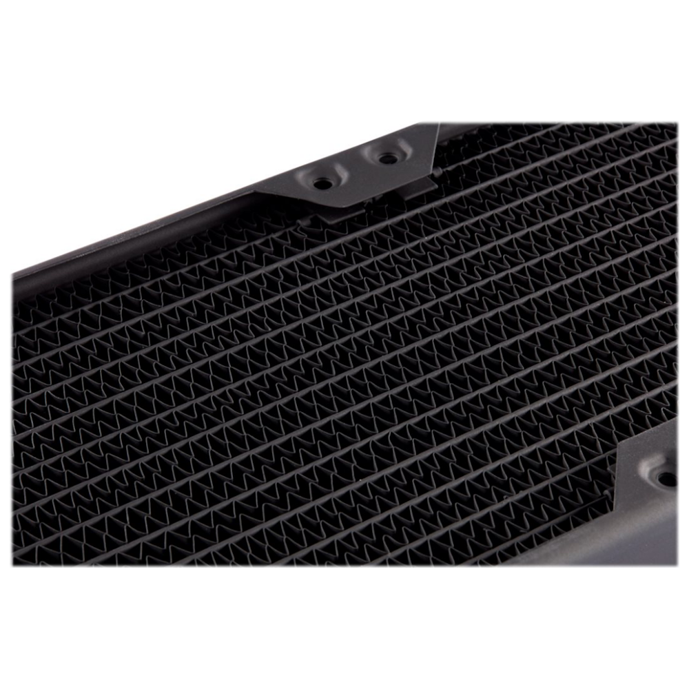 A large main feature product image of Corsair Hydro X Series XR5 280mm Water Cooling Radiator