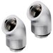 A product image of Corsair Hydro X Series 45° Rotary Adapter Twin Pack — Chrome