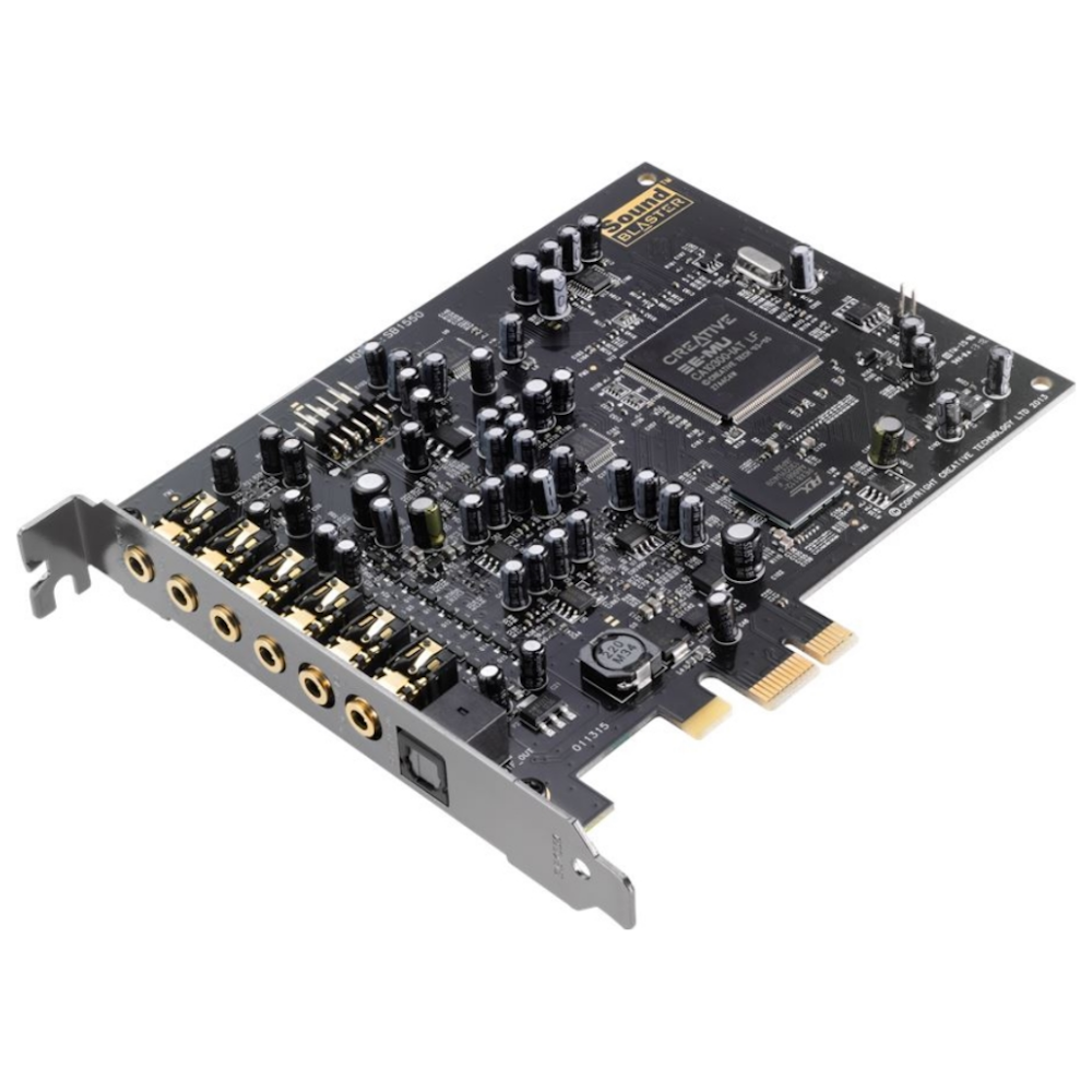 A large main feature product image of Creative Sound Blaster Audigy RX 7.1 Surround PCI-E Sound Card