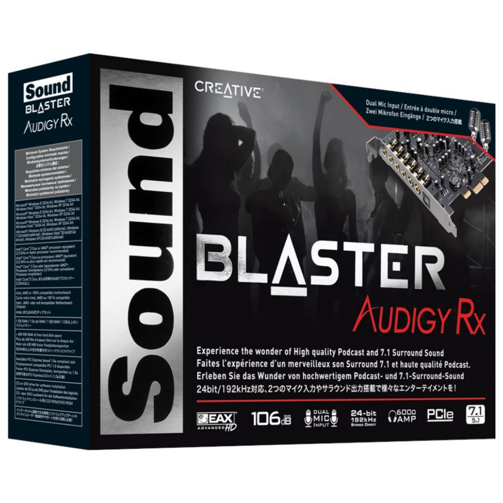 creative sound blaster audigy rx 7.1