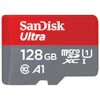 A product image of SanDisk Ultra 128GB UHS-1 MicroSD Card