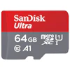 A product image of SanDisk Ultra 64GB UHS-1 MicroSD Card