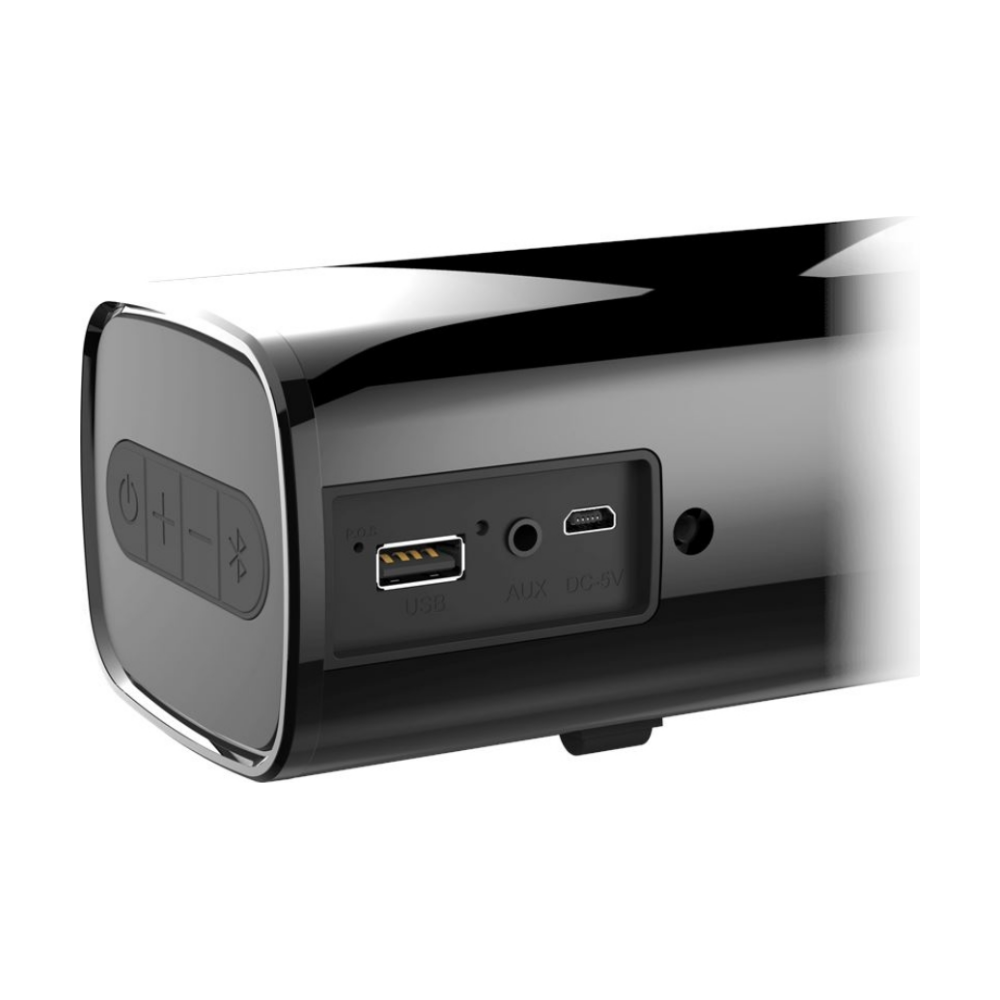 A large main feature product image of Creative Stage AIR Bluetooth Under-Monitor Speaker