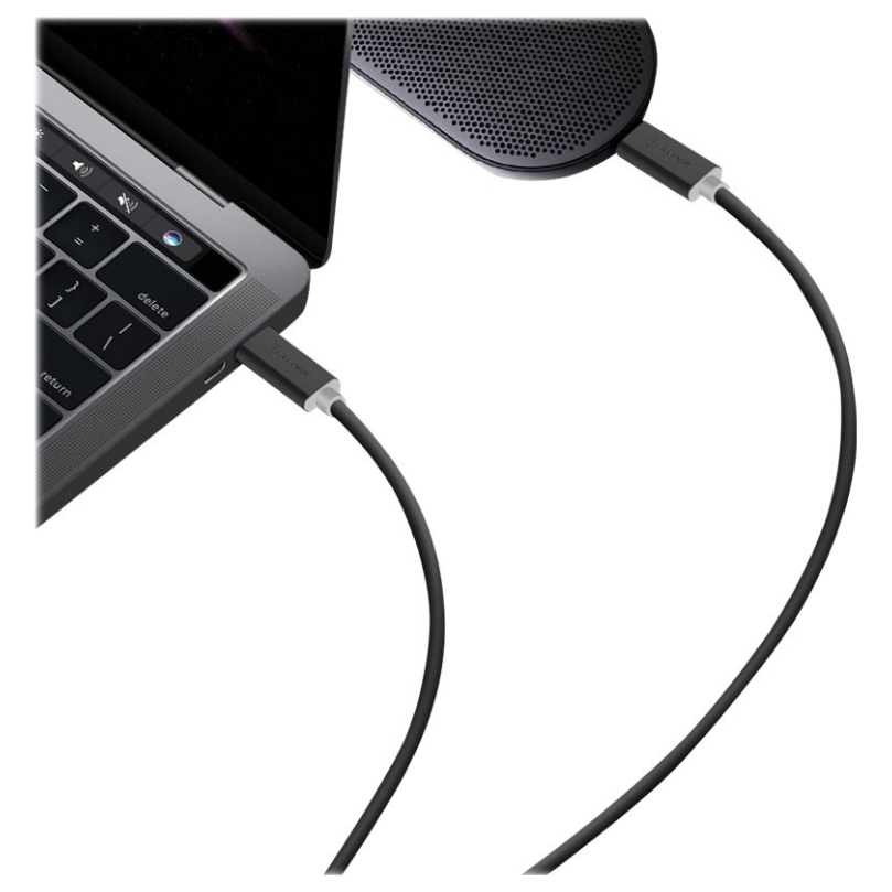 A large main feature product image of ALOGIC USB 3.1 USB Type-C to USB Type-C 1m Cable