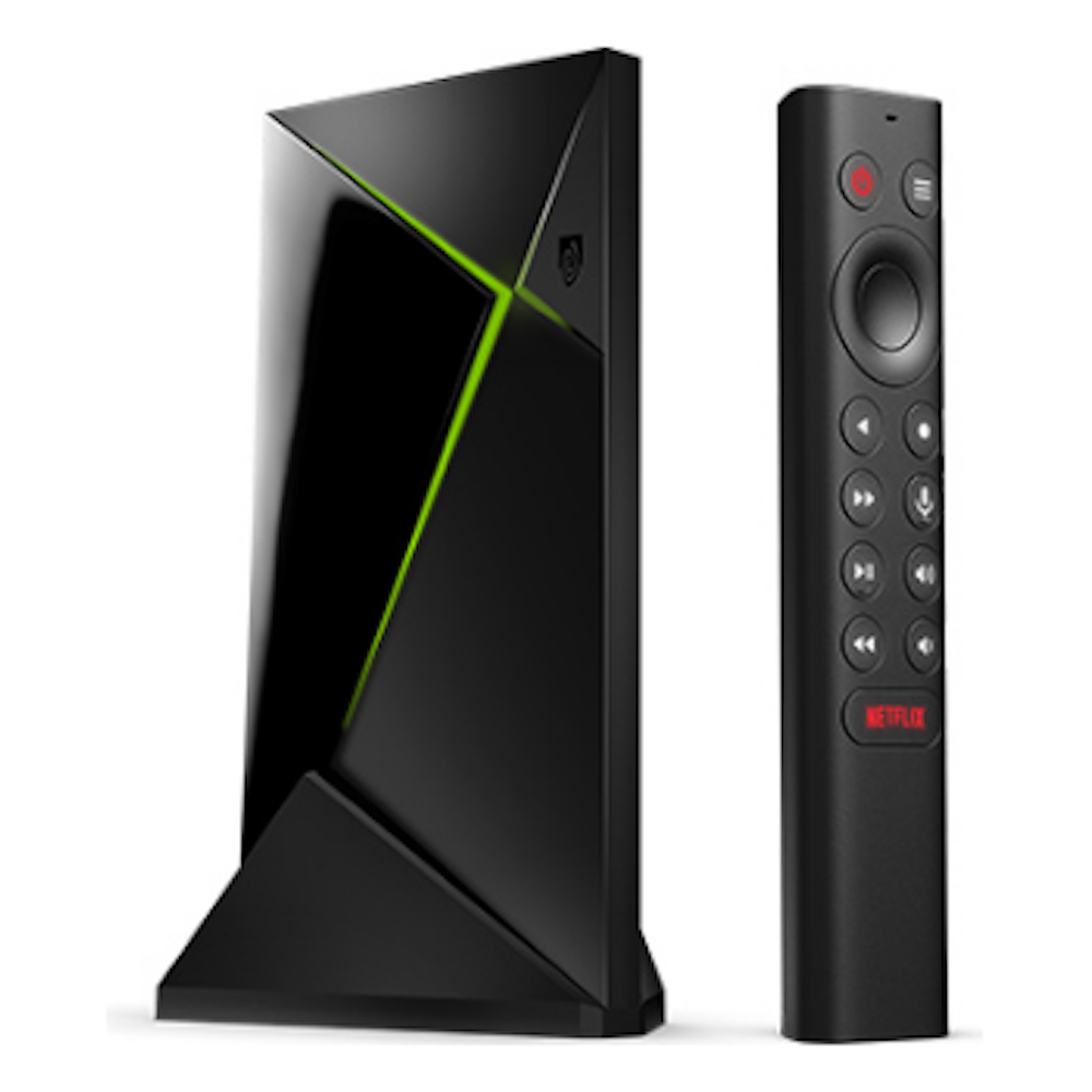 A large main feature product image of NVIDIA Shield TV Pro Android Media Player