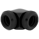 A small tile product image of Corsair Hydro X Series XF Hardline 90° 12mm OD Fitting Twin Pack — Black