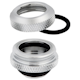 A small tile product image of Corsair Hydro X Series XF Hardline 14mm OD Fitting Four Pack — Chrome