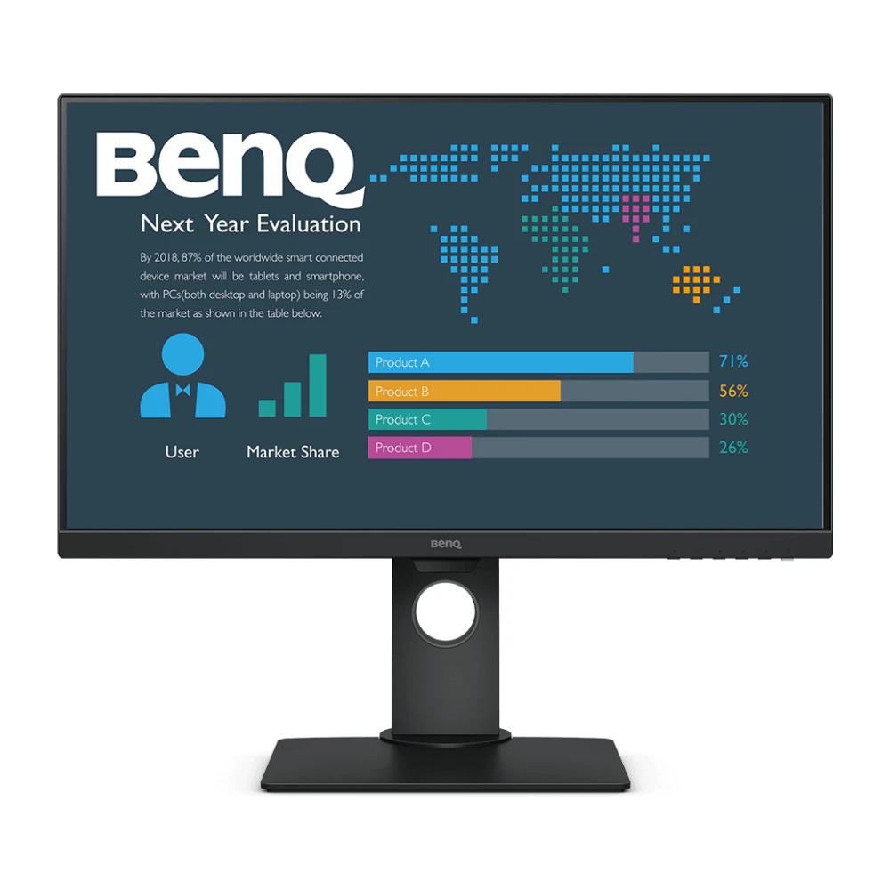 A large main feature product image of EX-DEMO BenQ BL2780T 27" Full HD 5MS IPS LED Business Monitor