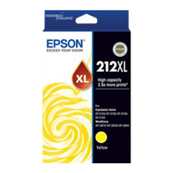 Product image of Epson 212XL Yellow Cartridge - Click for product page of Epson 212XL Yellow Cartridge