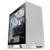 A product image of Thermaltake S300 White Mid Tower Case w/ Tempered Glass Side Panel