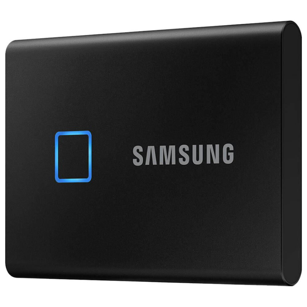 Buy Now | Samsung T7 Touch 1TB USB3.2 Black Portable SSD ...