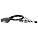A product image of ATEN 2 Port USB DVI KVM Switch w/ Remote Port Selector