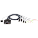 A product image of ATEN 2 Port USB Displayport KVM Switch w/ Remote Port Selecter