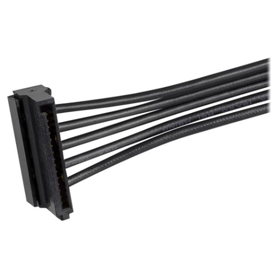 A large main feature product image of Startech 4x SATA Power Splitter Adapter Cable