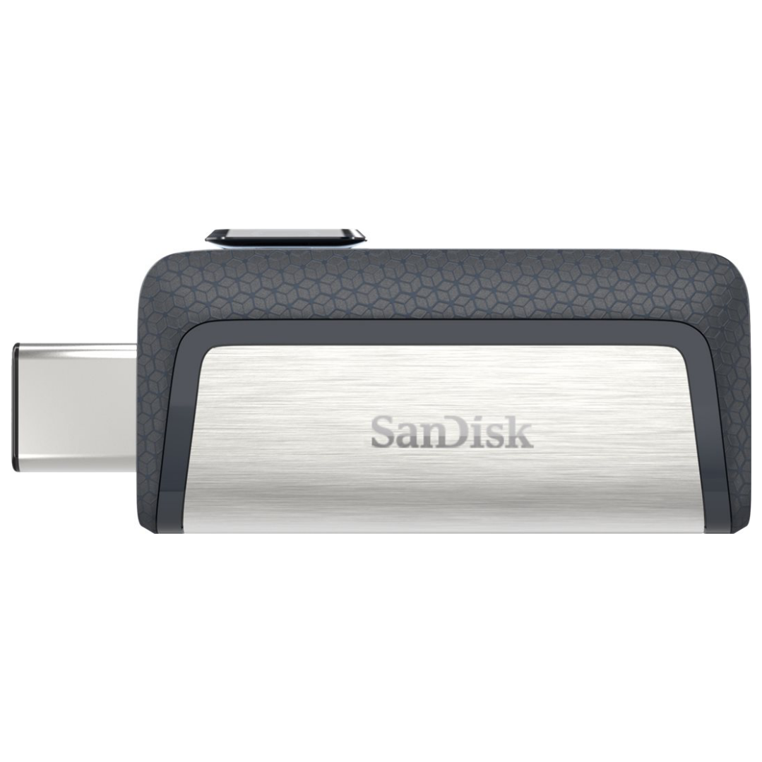 A large main feature product image of SanDisk Ultra Dual Drive USB 3.1 Type-C/A Flash Drive - 64GB