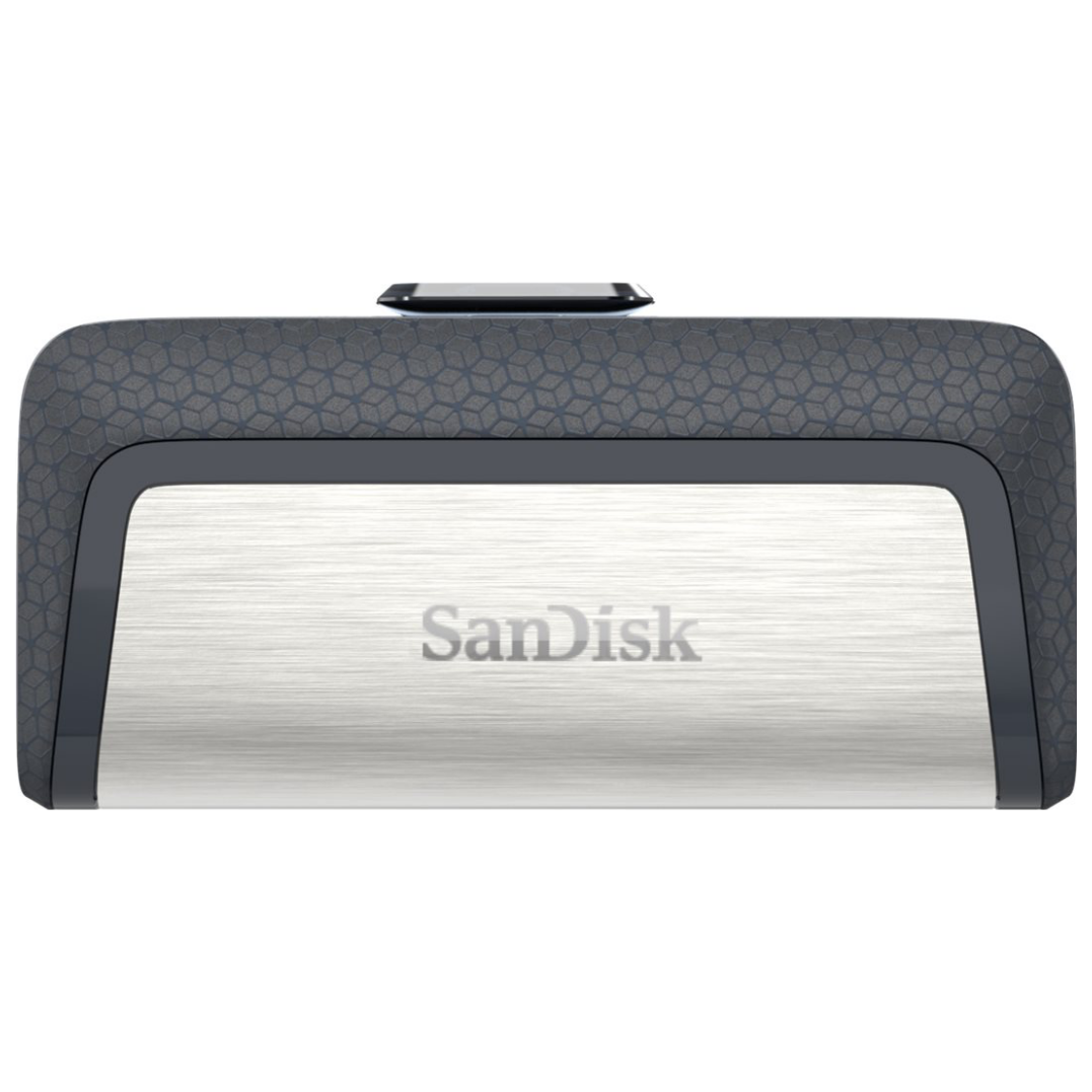 A large main feature product image of SanDisk Ultra Dual Drive USB 3.1 Type-C/A Flash Drive - 64GB