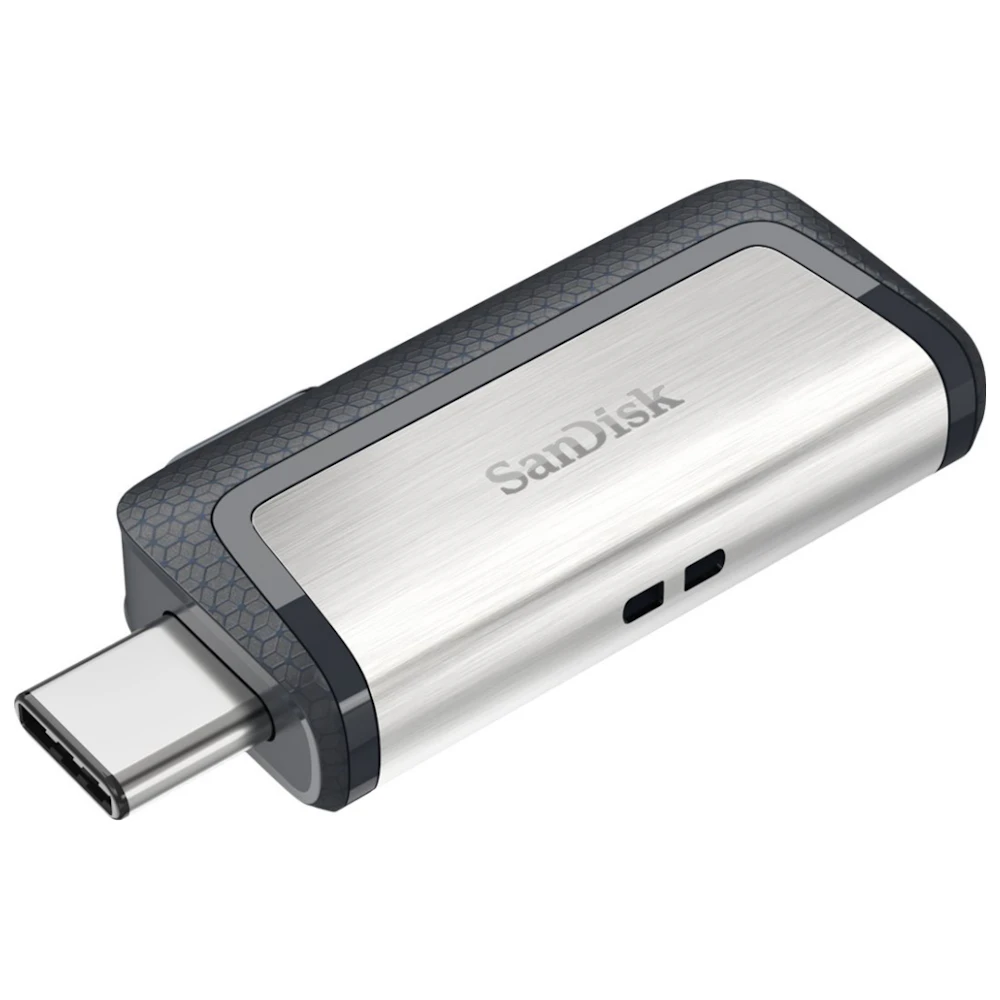 A large main feature product image of SanDisk Ultra Dual Drive USB 3.1 Type-C/A Flash Drive - 64GB