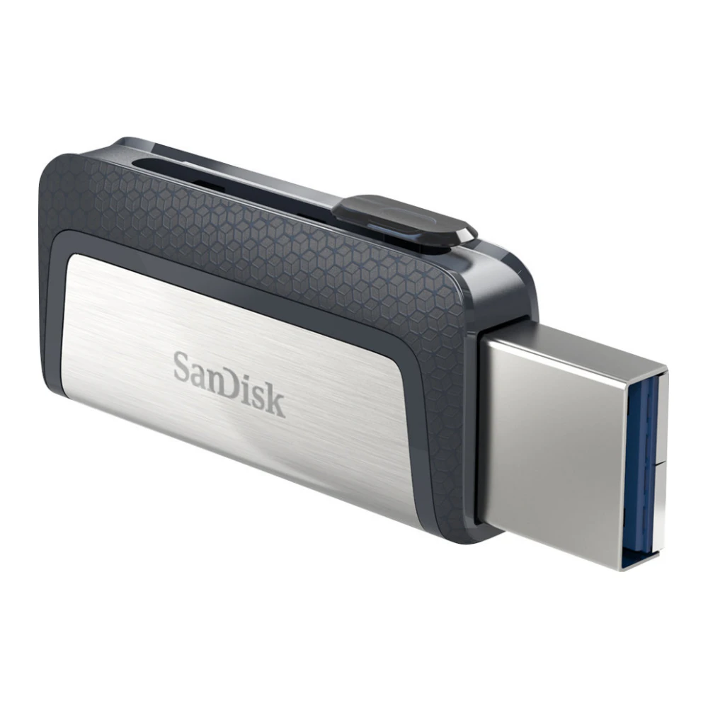 A large main feature product image of SanDisk Ultra Dual Drive USB 3.1 Type-C/A Flash Drive - 64GB