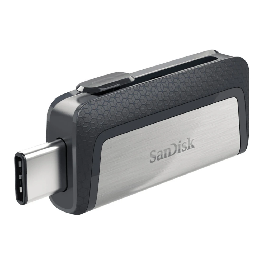 A large main feature product image of SanDisk Ultra Dual Drive USB 3.1 Type-C/A Flash Drive - 64GB
