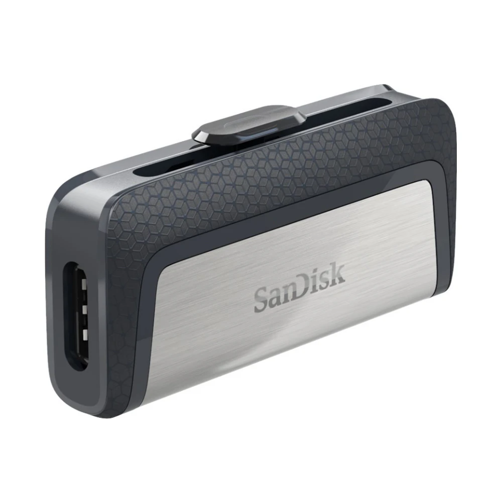 A large main feature product image of SanDisk Ultra Dual Drive USB 3.1 Type-C/A Flash Drive - 64GB