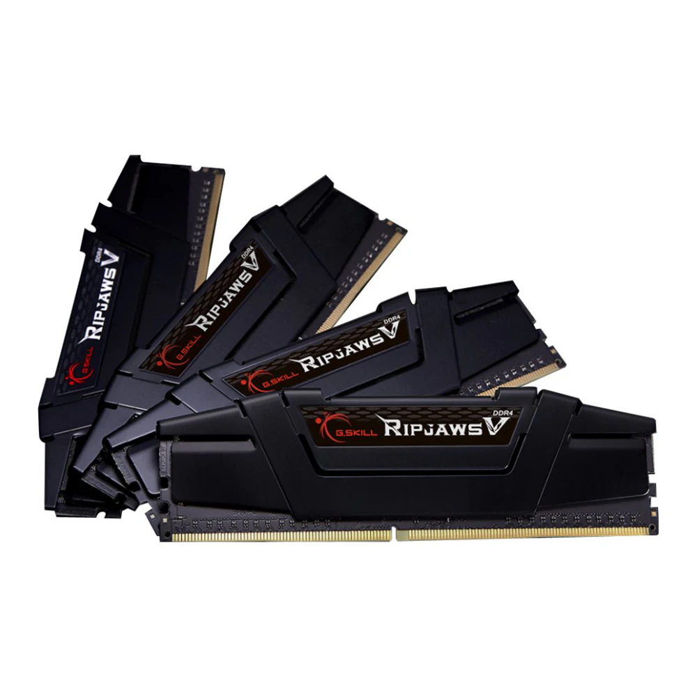 A large main feature product image of G.Skill Ripjaws V 128GB Kit (4x32GB) DDR4-3600 C18