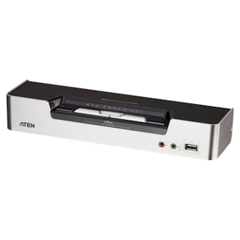 Product image of ATEN 2 Port USB 2.0 DVI Dual View KVMP Switch - Click for product page of ATEN 2 Port USB 2.0 DVI Dual View KVMP Switch