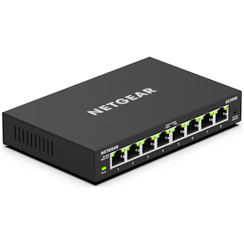 Product image of Netgear GS308E 8 Port Gigabit Smart Managed Plus Switch - Click for product page of Netgear GS308E 8 Port Gigabit Smart Managed Plus Switch