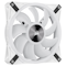A small tile product image of Corsair QL140 White RGB PWM 140mm Fan - Single