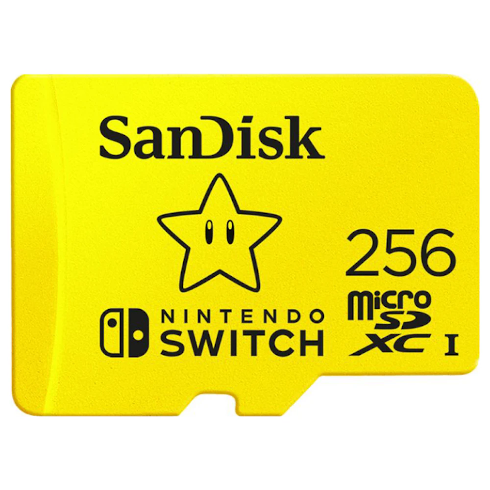 SanDisk Nintendo Switch microSDXC UHS-I microSD Card - 256GB