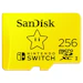 A product image of SanDisk Nintendo Switch microSDXC UHS-I microSD Card - 256GB