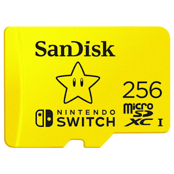 Product image of SanDisk & Nintendo 256GB UHS-I MicroSDXC Card - Click for product page of SanDisk & Nintendo 256GB UHS-I MicroSDXC Card