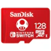 A product image of SanDisk Nintendo Switch microSDXC UHS-I microSD Card - 128GB