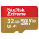A small tile product image of SanDisk Extreme 32GB microSDHC U3 V30 A1 UHS-I microSD Card
