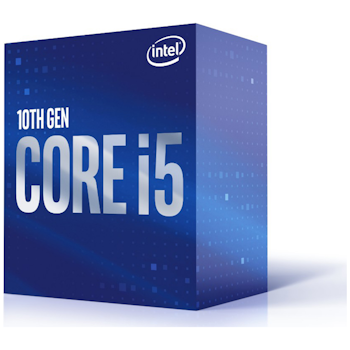 Product image of Intel Core i5 10500 Comet Lake 6 Core 12 Thread Up To 4.5Ghz LGA1200 - Retail Box - Click for product page of Intel Core i5 10500 Comet Lake 6 Core 12 Thread Up To 4.5Ghz LGA1200 - Retail Box