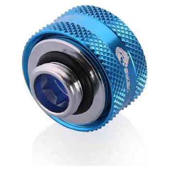 Product image of Bykski G1/4 16mm Hard Tube Compression Fitting - Blue - Click for product page of Bykski G1/4 16mm Hard Tube Compression Fitting - Blue