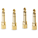 A small tile product image of RODE 3.5mm to ¼ inch Headphone Adapter 4-Pack